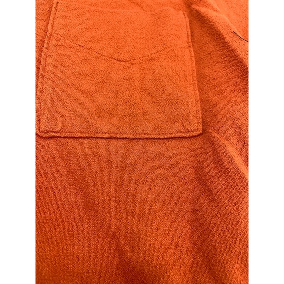Junk Food Men's Elliot Vintage Pumpkin Orange Boulce Polo Medium NEW - Picture 2 of 6